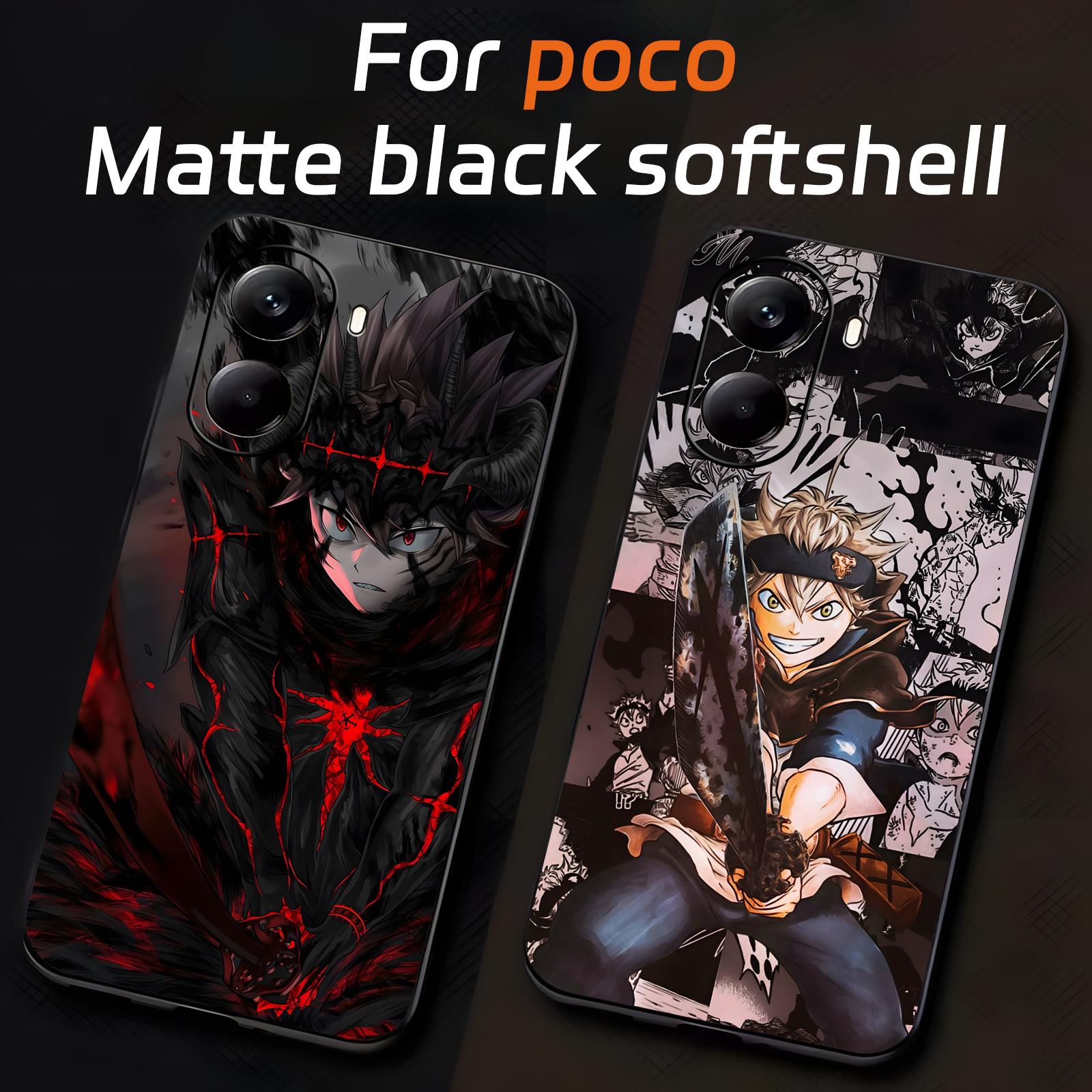Xiaomi Poco X6 - Etui na telefon anime Black Clover
