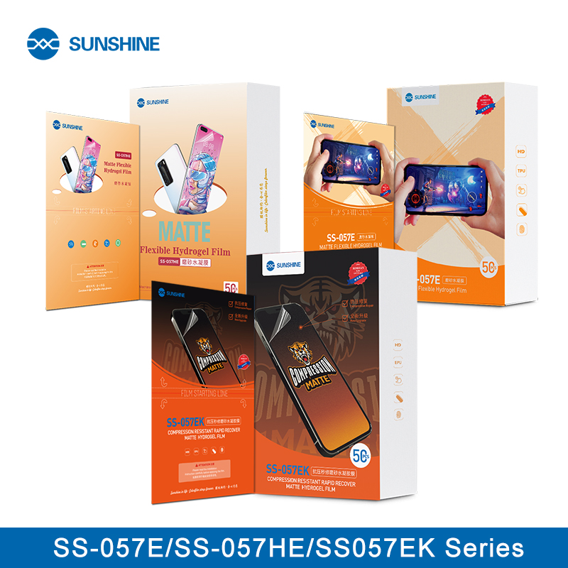 Flexible Tpu Film - SUNSHINE SS-057HE/057E/057EK Matowa elastyczna seria folii