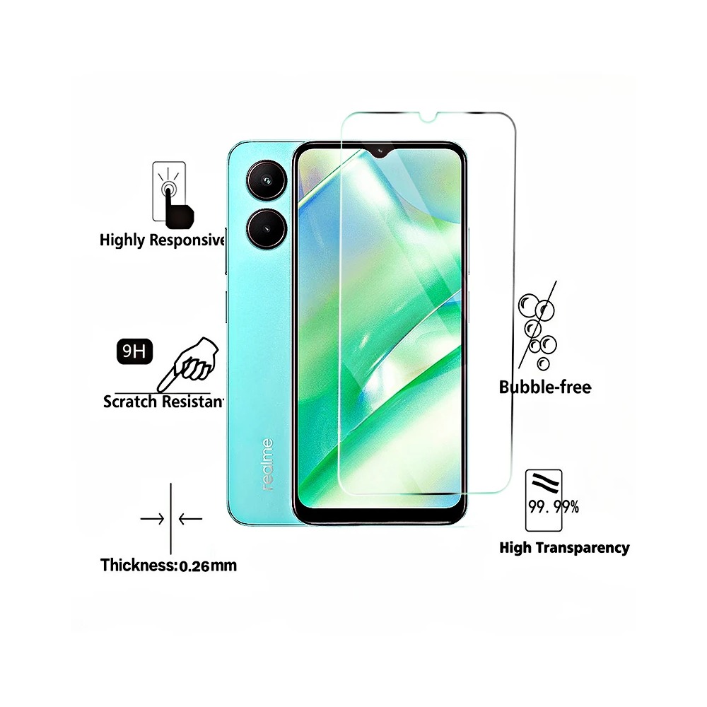 4 sztuki szkła hartowanego do  – Realme C67 recenzja i cena